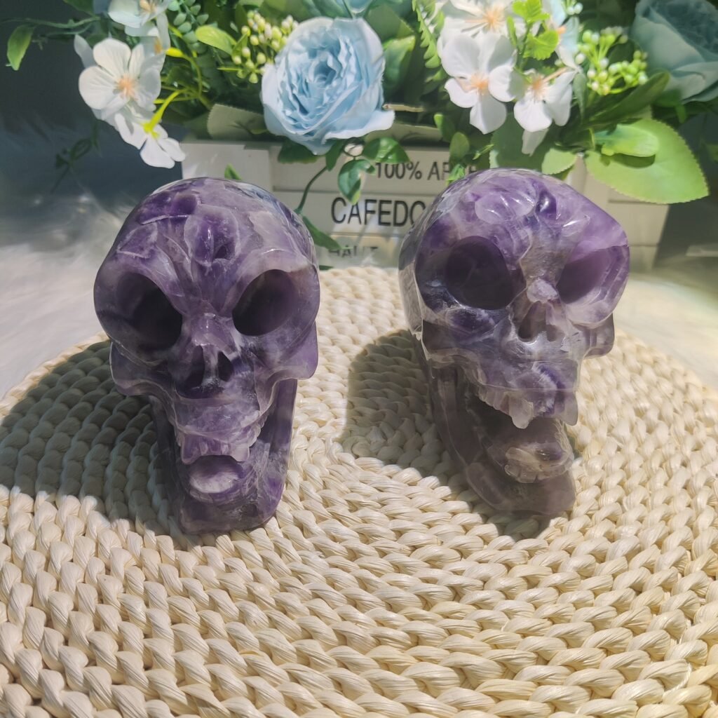 Amethyst Skulls — product photo 1