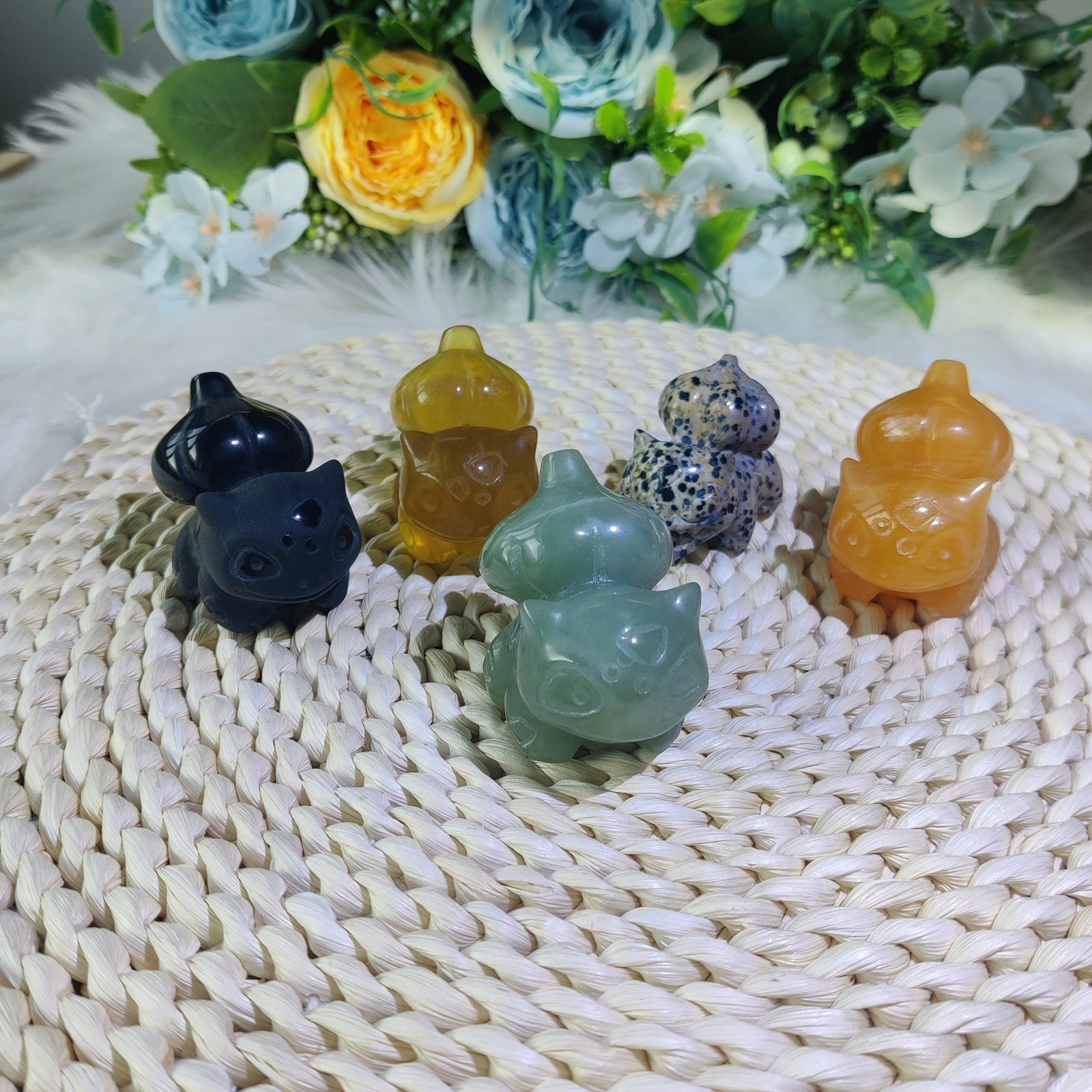 Product sample P0009: Character Carvings, photo 1; material pending verification