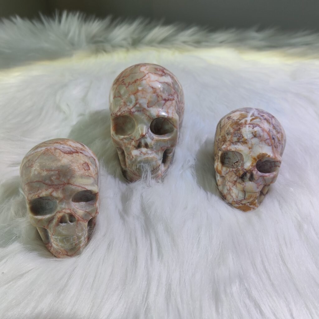 Product sample P0014: Skulls, photo 1; material pending verification