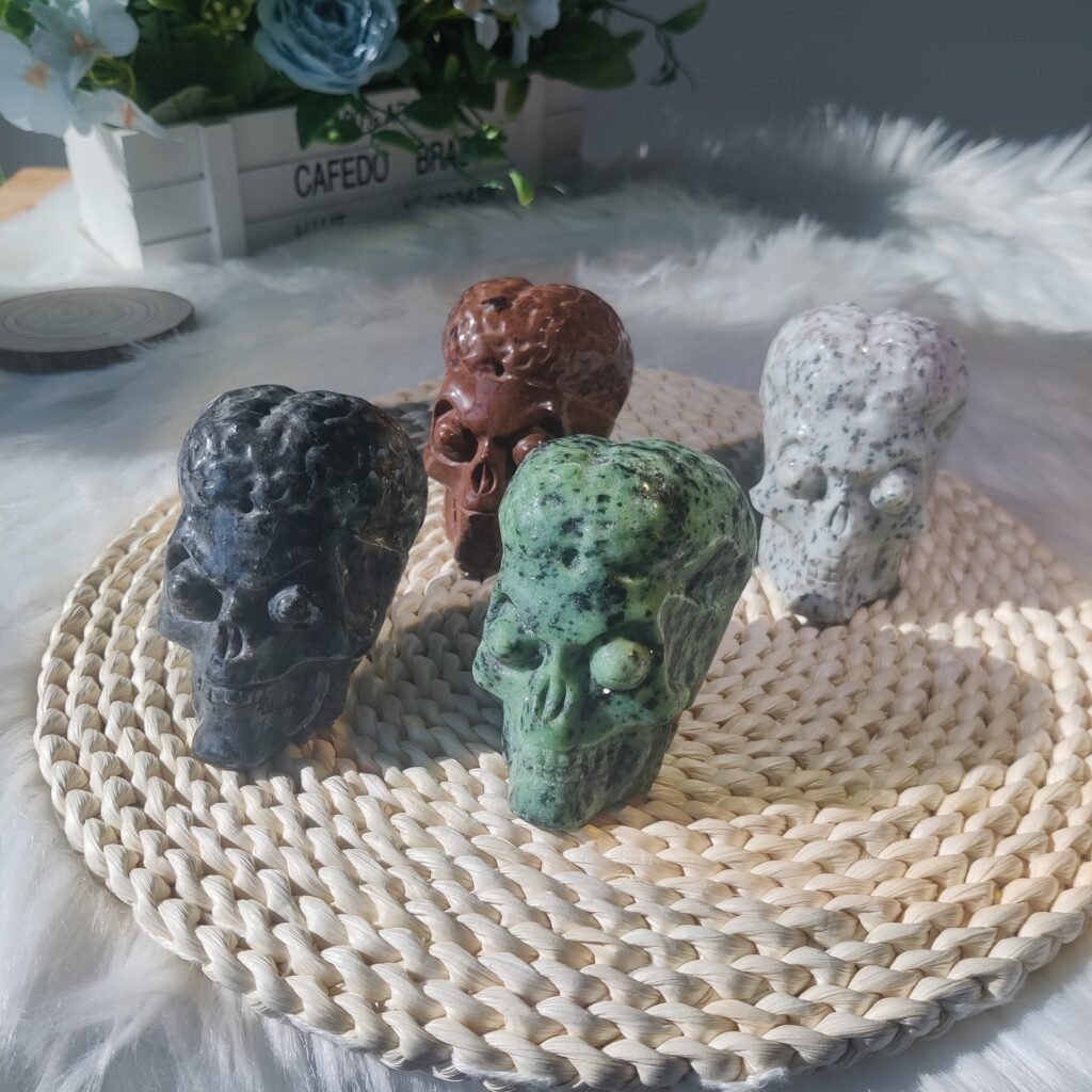 Product sample P0043: Skulls, photo 1; material pending verification