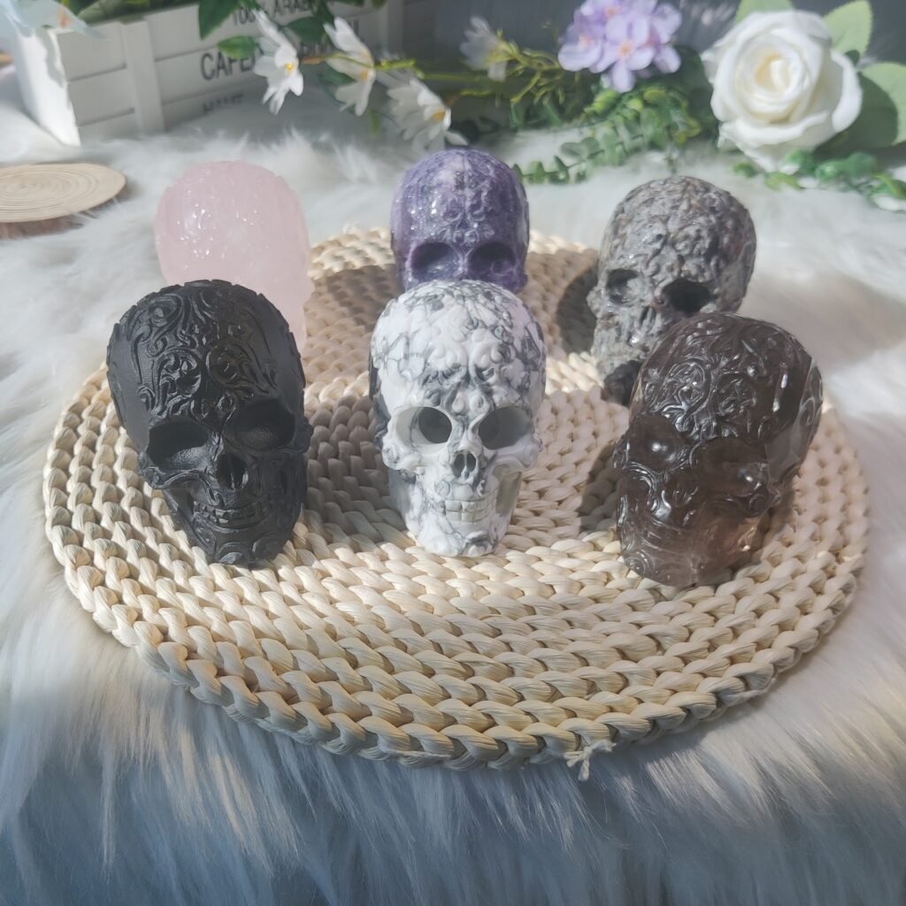 Product sample P0045: Skulls, photo 1; material pending verification