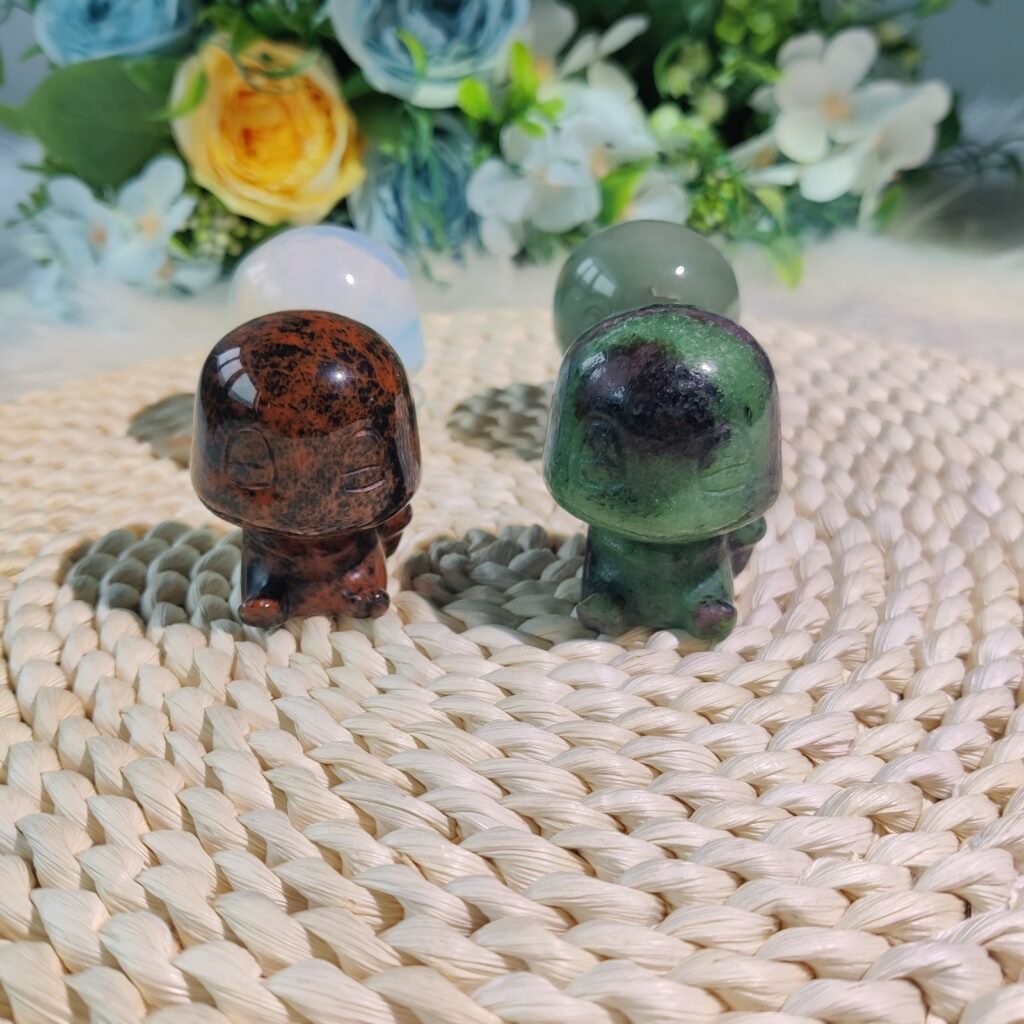 Product sample P0047: Turtle Head Carvings, photo 1; material pending verification