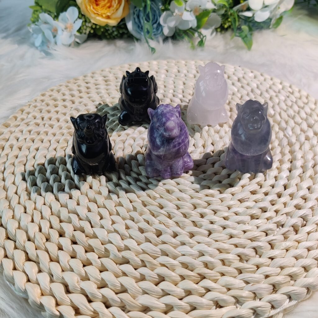 Product sample P0048: Unicorn Carvings, photo 1; material pending verification