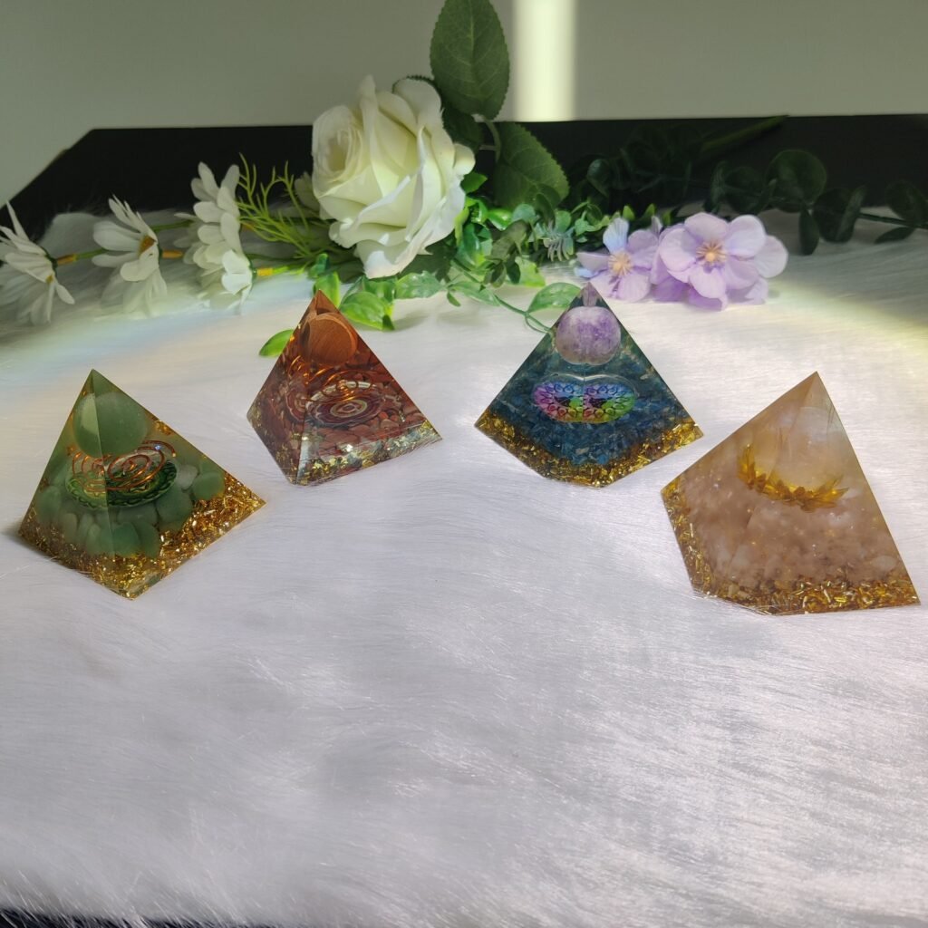 Product sample P0098: Pyramids, photo 1; material pending verification