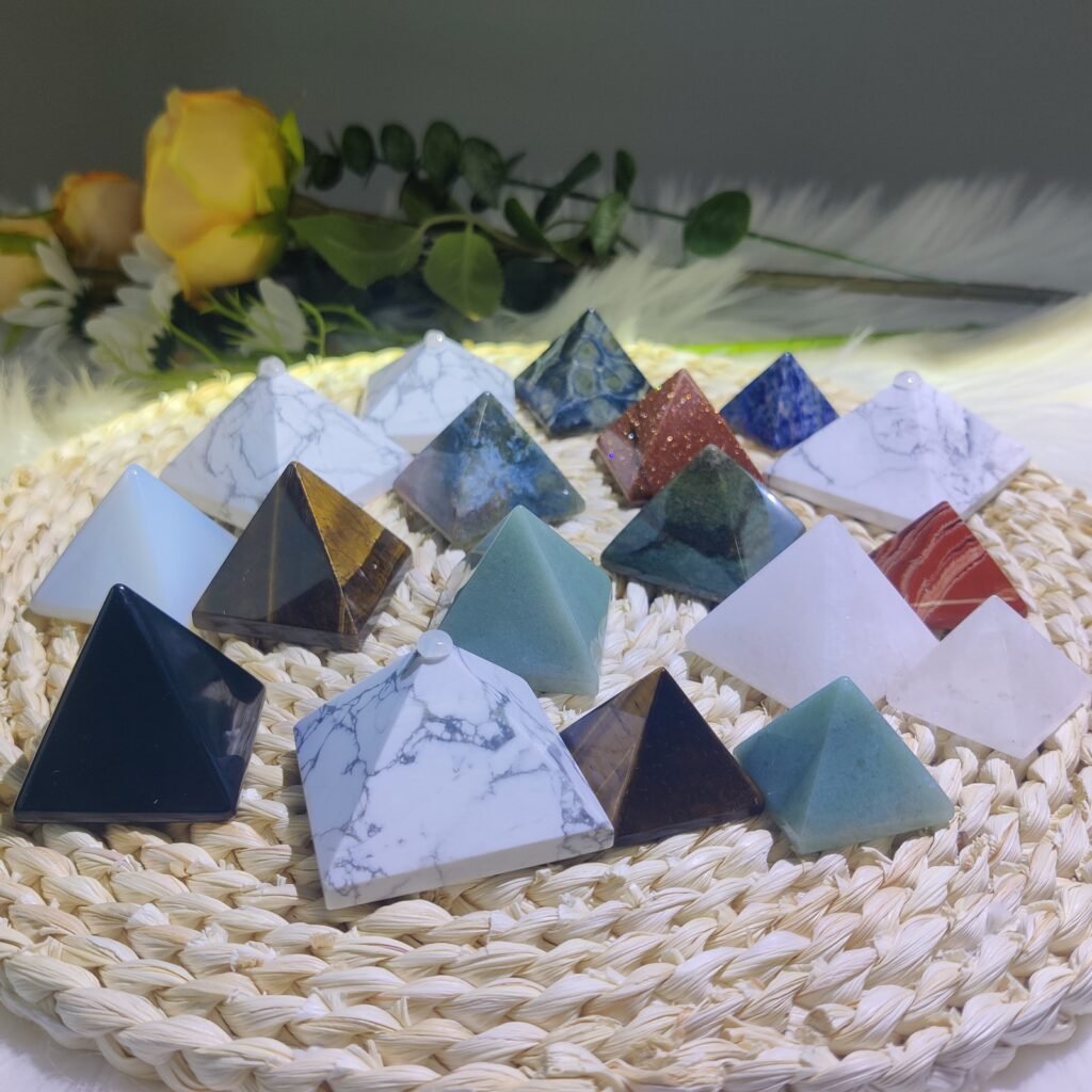 Product sample P0103: Pyramids, photo 1; material pending verification