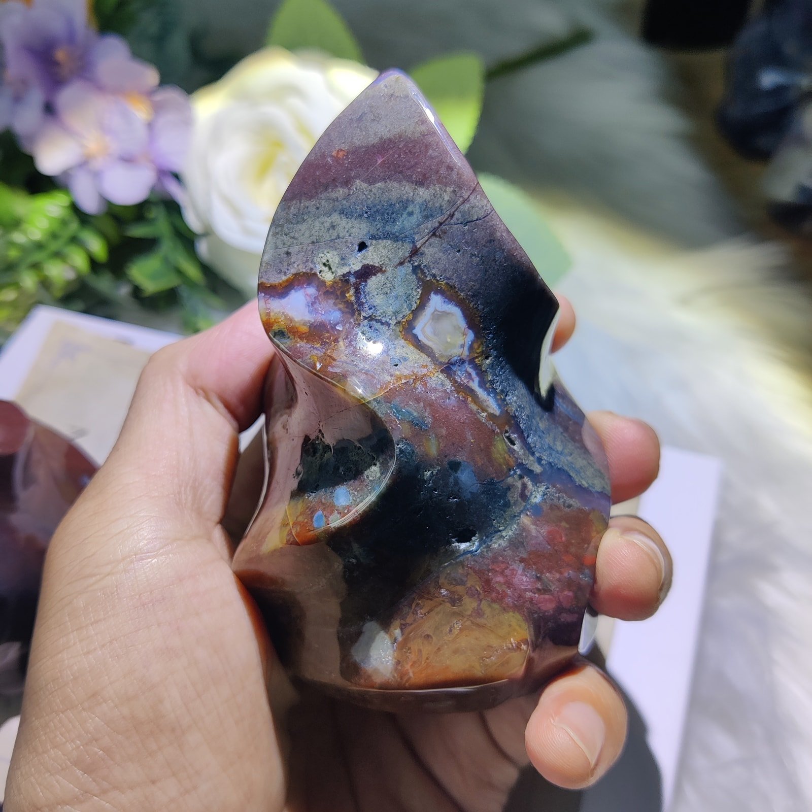 Ocean Jasper Flames — product photo 3