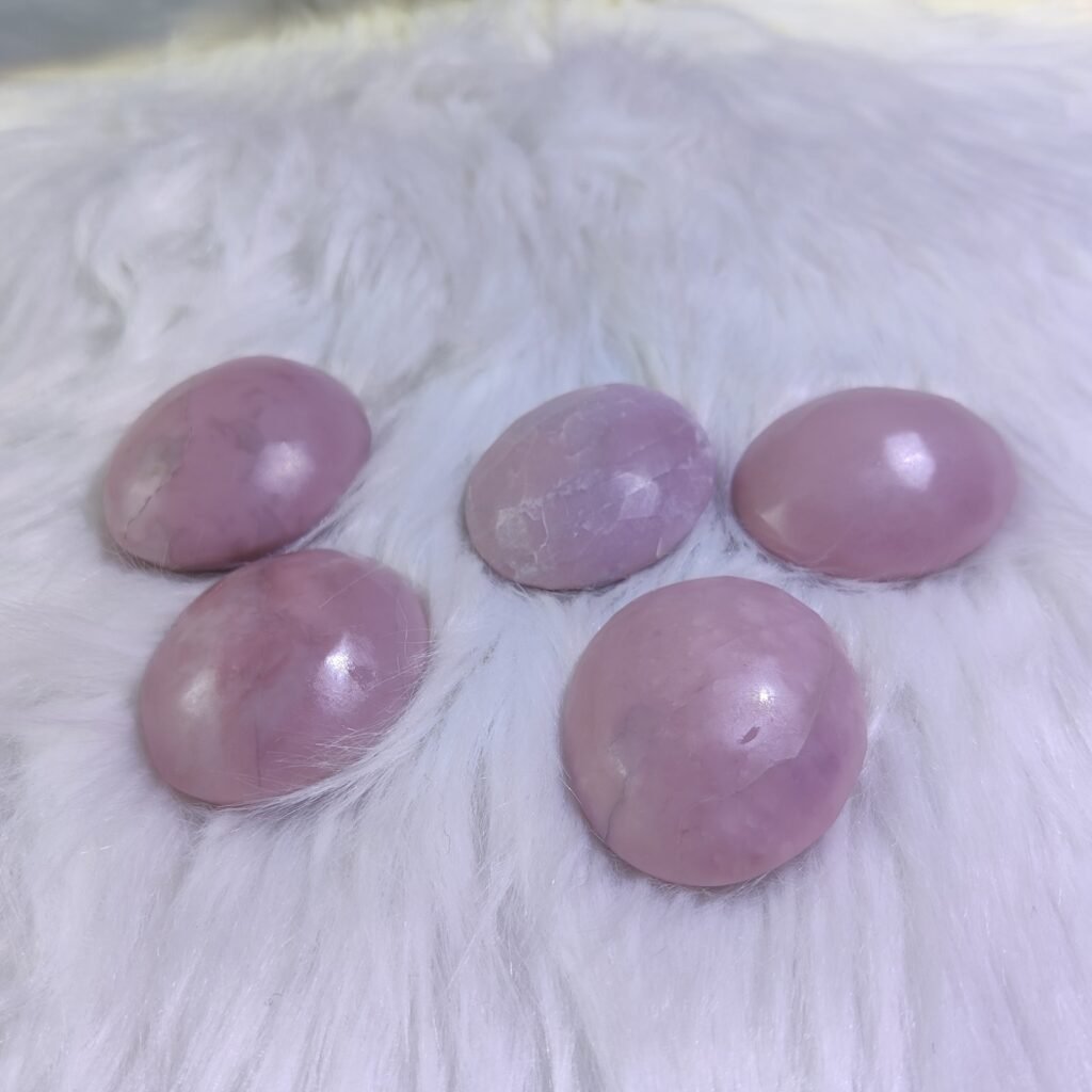 Pink Opal Palm Stones — product photo 1