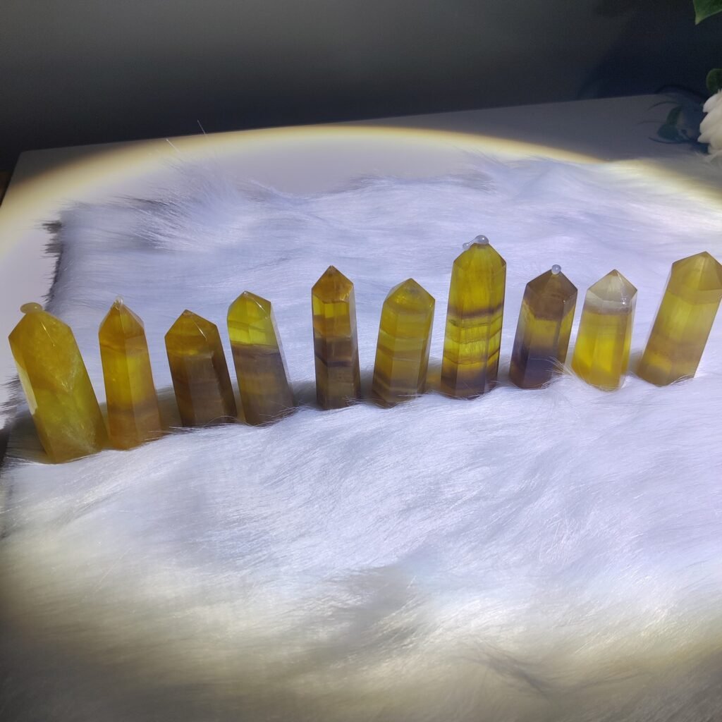 Yellow Fluorite Towers — product photo 1