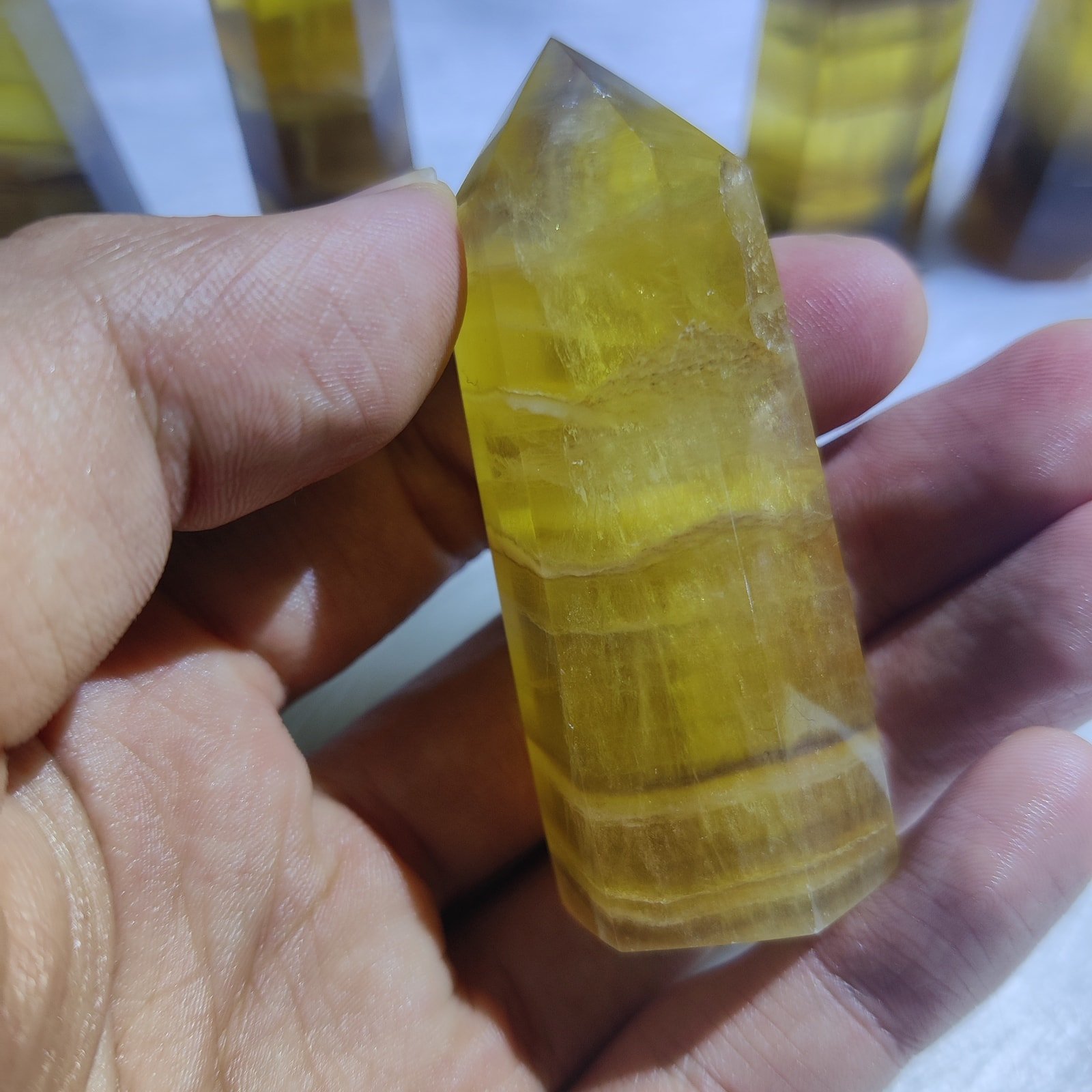 Yellow Fluorite Towers — product photo 3